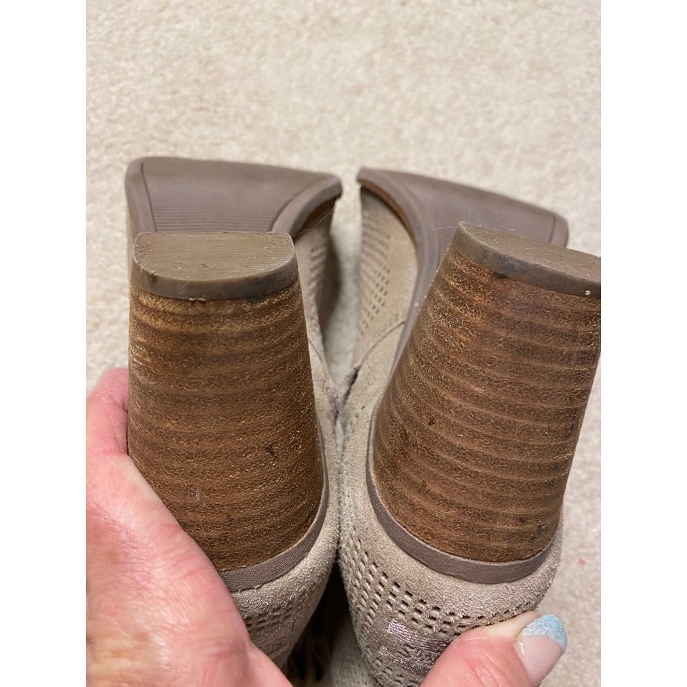 TOMS Majorca Perforated Booties Size 8 - Picture 6 of 8